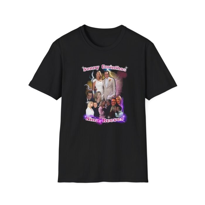 Sonny Corinthos & Nina Reeves T-Shirt (multi colorbackground) - Image 2